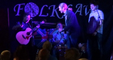 Martin Vogwells First gig with FolkLaw